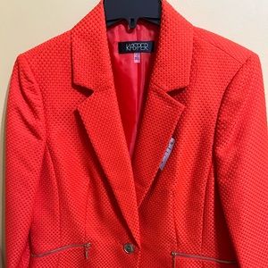 Orange, Kasper blazer, size 14